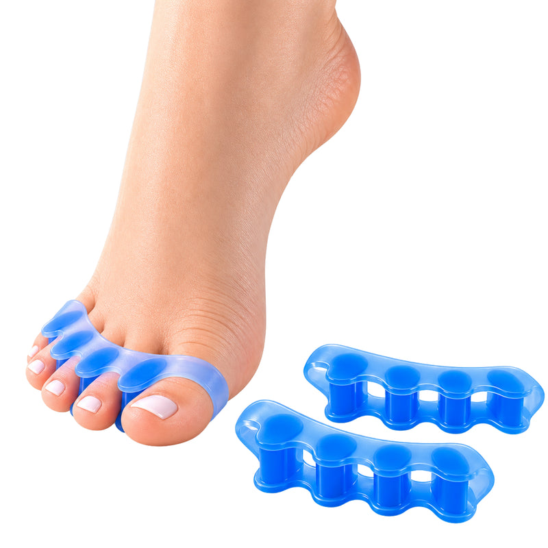 BUY 1 Get 1 FREE Wonder Care Silicone Toe Separator For Feet Gel Toe Pads Toe Big Toe Corrector Bunion Toe Straightener Yoga Toe Stretcher Hammer Toe Bunion