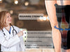 Wonder Care Knee Immobilizer Cotton Brace Support Dislocation Injuries Ligament Tear Wrap around Stabilizer Splint For Men & Women