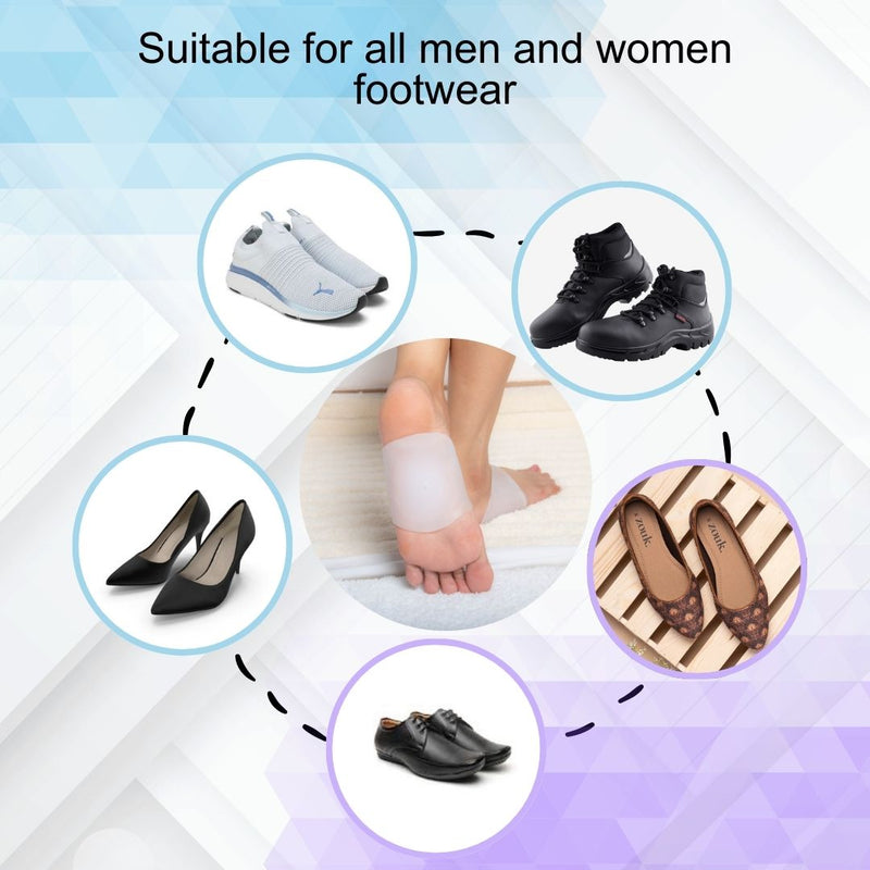BUY 1 Get 1 FREE Wonder Care Plantar Fasciitis Archsupport Sleeve | Compression Arch Support Foot Sleeve | Foot Compression Wrap Flat Feet Corrector For Men And Women Pair of 2