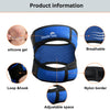 BUY 1 Get 1 FREE Wonder Care Adjustable Knee Neoprene_Blend Brace For Pain, Patella, Strap For Workout, Sports, Arthritis, Acl, Mcl, Meniscus Tear Patellar Tendon Support Men & Women Free Size (Blue/Black)