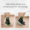 Wonder Care Ankle Brace Compression Sleeve Support for Women & Men Ankle Wrap with Ankle Strap for Running Youth ankle brace for sports Ankle Fasciitis Achilles Tendon brace for plantar fasciitis