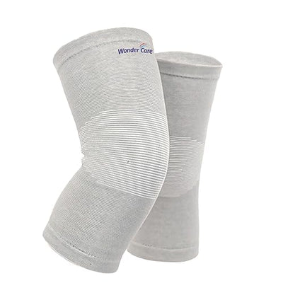 BUY 1 Get 1 FREE Wonder Care bamboo knee compression sleeve for Men and women; copper fit knee sleeve for running, volleyball, gym weightlifting bamboo knee brace made from bamboo yarn