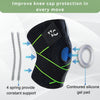 Wonder Care Neoprene Blend Adjustable Knee Support With Anti-Slip Silicon Strip,Breathable Patella Knee Brace Cap For Pain Relief,Sports, Arthritis Protection For Men & Women Free Size