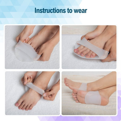 BUY 1 Get 1 FREE Wonder Care Plantar Fasciitis Archsupport Sleeve | Compression Arch Support Foot Sleeve | Foot Compression Wrap Flat Feet Corrector For Men And Women Pair of 2