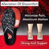 BUY 1 Get 1 FREE Wonder Care Triple Gel Extra Soft Insole for Shoes Men and Women, Trimmable Arch Support Insoles, Orthopedic Insole for Flat Feet, Breathable Extra Comfort Shock Absorption Sole