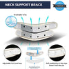 Wonder Care Rigid Cervical Collar Plastic Neck Support Brace Adjustable Height Collar Neck Support Brace Neck Brace for Neck Pain and Support for Women & Men