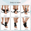 Wonder Care Ankle Support Band for Heel Pain Relief, Ankle Brace For Men/Women, Ankle Binder for Foot Support, Pain Relief, Ankle Belt/Cap Foot Support for Pain Relief (Blue, 2pcs)