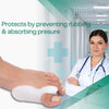 BUY 1 Get 1 FREE Wonder Care Silicone Toe Separator For Feet Gel Toe Pads Toe Big Toe Corrector Bunion Toe Straightener Yoga Toe Stretcher Hammer Toe Bunion White [Pair of 1-2 Pieces]