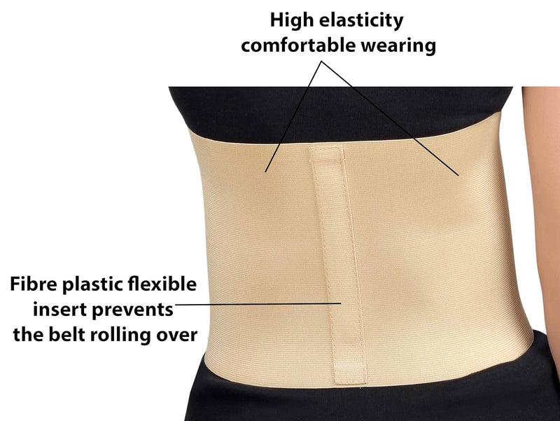 Wonder Care Abdominal Belt post delivery fat reducing binder post operative care compression fat burner slimming belt adjustable body shaper with hook and loop fastener