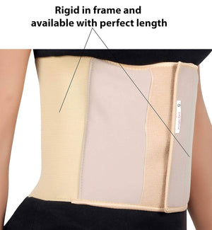 Wonder Care Abdominal Belt post delivery fat reducing binder post operative care compression fat burner slimming belt adjustable body shaper with hook and loop fastener