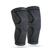 BUY 1 Get 1 FREE Knee Sleeve Knee Brace Compression Knee Sleeve For Men And Women Knee Support Running Knee Sleeve Workout Knee Sleeve Gym Hiking Sports Running Gym [Grey/Black] All Sizes