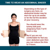 Wonder Care Abdominal Belt post delivery tummy trimmer binder post operative care compression belt adjustable with hook and loop fastener