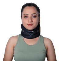 Wonder Care Plastic Soft Cervical Collar Adjustable Collar Neck Support Brace Neck Support Soft Neck Collar Neck Brace For Neck Pain And Support For Women & Men, Medium
