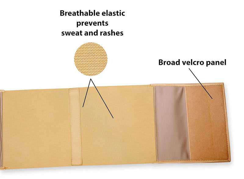Wonder Care Abdominal Belt post delivery fat reducing binder post operative care compression fat burner slimming belt adjustable body shaper with hook and loop fastener